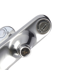 Смеситель для ванны Corsa Deco CX хром однорычажный с коротким изливом с лейкой (FBTCX1) - фото 16