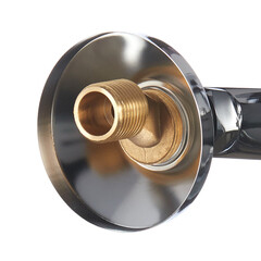 Смеситель для ванны Corsa Deco CX хром однорычажный с коротким изливом с лейкой (FBTCX1) - фото 15