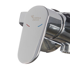 Смеситель для душа без излива Corsa Deco CX хром с лейкой однорычажный (FSHCX) - фото 12