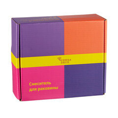 Смеситель для раковины Corsa Deco CX однорычажный черный (FBCXB) - фото 8