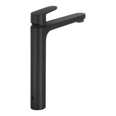 Смеситель для раковины высокий Corsa Deco CX однорычажный черный (FBCXLB) - фото 13