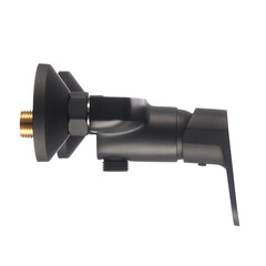 Смеситель для душа без излива Corsa Deco CX черный матовый с лейкой однорычажный (FSHCXB) - фото 16