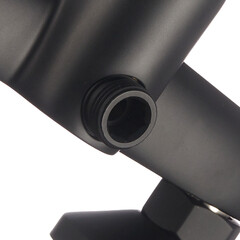 Смеситель для душа без излива Corsa Deco CX черный матовый с лейкой однорычажный (FSHCXB) - фото 13