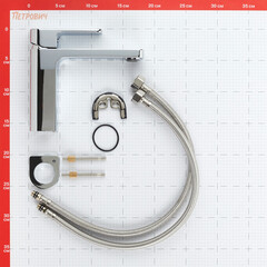 Смеситель для раковины Corsa Deco TX однорычажный хром (FBTX) - фото 7