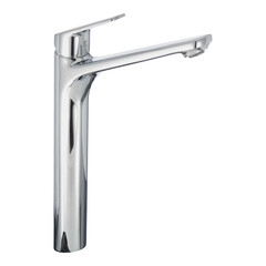 Смеситель для раковины высокий Corsa Deco KX однорычажный хром (FBKXL) - фото 7