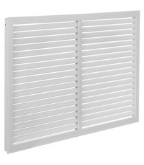 Решетка вентиляционная ПВХ Era ПР 600х900 мм белая - фото 4