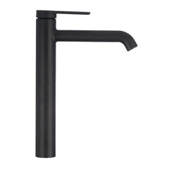 Смеситель для раковины высокий Corsa Deco VX однорычажный черный (FBVXLB) - фото 13
