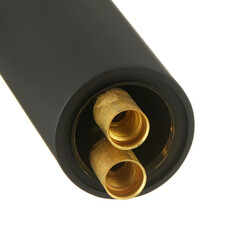 Смеситель для раковины высокий Corsa Deco VX однорычажный черный (FBVXLB) - фото 10