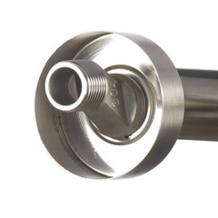 Смеситель для ванны Сorsa Deco AS нержавеющая сталь однорычажный с коротким изливом с лейкой (FBTAS1) - фото 15