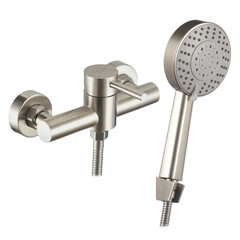 Смеситель без излива Corsa Deco AS нержавеющая сталь с лейкой однорычажный (FSHAS) - фото 8