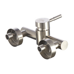 Смеситель без излива Corsa Deco AS нержавеющая сталь с лейкой однорычажный (FSHAS) - фото 15