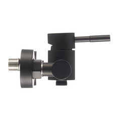 Смеситель без излива Corsa Deco AS черный с лейкой однорычажный (FSHASB) - фото 16