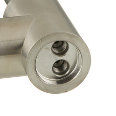 Смеситель для кухни и раковины Corsa Deco SS однорычажный с поворотным изливом нержавеющая сталь (FKSS) - фото 5