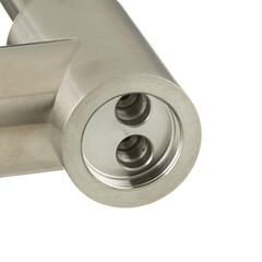 Смеситель для кухни и раковины Corsa Deco TS однорычажный с поворотным изливом нержавеющая сталь (FKTS) - фото 5