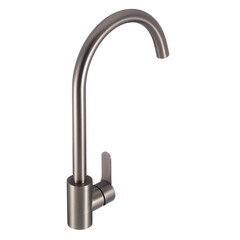 Смеситель для кухни Corsa Deco Creek графит с высоким изливом однорычажный (FKCSMG) - фото 7
