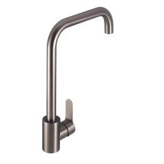 Смеситель для кухни Corsa Deco Everest графит с высоким изливом однорычажный (FKESMG) - фото 6