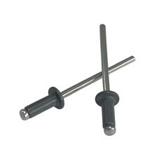 Заклепка вытяжная 3,2x8 мм алюминий/сталь серая RAL 7024 (100 шт.)