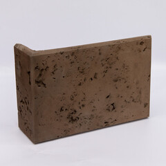 Искусственный камень Atlas Stone Травертин темно-коричневый (17 шт.=1 кв.м) - фото 4