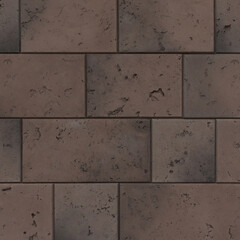 Изображение товара Искусственный камень Atlas Stone Травертин темно-коричневый (17 шт.=1 кв.м)
