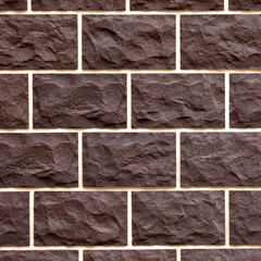 Изображение товара Искусственный камень Atlas Stone Доломит темно-коричневый (25 шт.=0,9 кв.м)