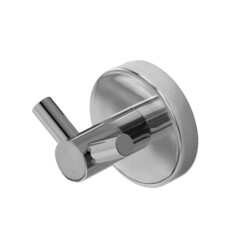 Изображение товара Крючок для ванной Cezares двойной на шуруп нержавеющая сталь хром (RELAX-HKD-01)