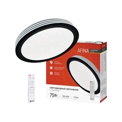 Светильник светодиодный накладной IN HOME Comfort Afina 3000-6500К 75 Вт IP40 белый с пультом - фото 7