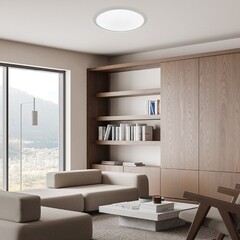 Светильник светодиодный накладной IN HOME Comfort Galaxy 3000-6500К 75 Вт IP40 белый с пультом - фото 4