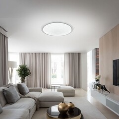 Светильник светодиодный накладной IN HOME Comfort Galaxy 3000-6500К 75 Вт IP40 белый с пультом - фото 3