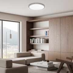 Светильник светодиодный накладной IN HOME Comfort Mystery 3000-6500К 55 Вт IP40 белый с пультом - фото 4