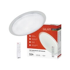 Светильник светодиодный накладной IN HOME Comfort Galaxy 3000-6500К 55 Вт IP40 белый с пультом - фото 7