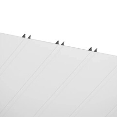 Раскладка Немецкий дизайн AN 85 135А 4 м белая матовая - фото 3