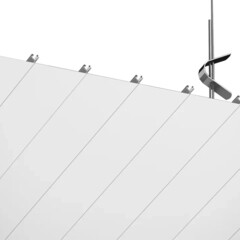 Рейка сплошная S-дизайн 3 м 100АS белая матовая - фото 3