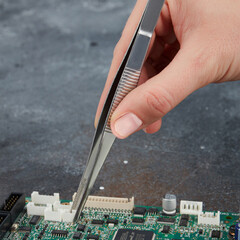 Пинцет рифленый 160 мм Rexant (12-0366) - фото 2