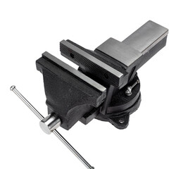 Тиски слесарные Kranz поворотные с наковальней 150 мм (KR-12-5102) - фото 4