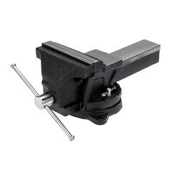 Тиски слесарные Kranz поворотные с наковальней 150 мм (KR-12-5102) - фото 1