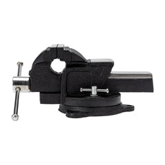 Тиски слесарные Kranz поворотные с наковальней 100 мм (KR-12-5101) - фото 5