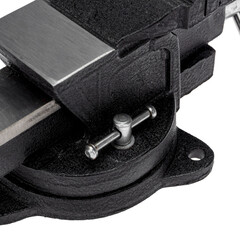 Тиски слесарные Kranz поворотные с наковальней 100 мм (KR-12-5101) - фото 2