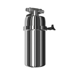 Корпус фильтра Аквафор Викинг S для холодной и горячей воды нержавеющая сталь 3/4 НР(ш) х 3/4 НР(ш) - фото 2