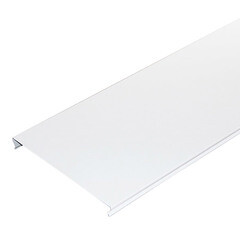 Изображение товара Рейка сплошная S-дизайн 3 м 100AS Эконом белая матовая