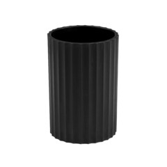 Изображение товара Стакан для ванной Fixsen Land настольный пластик черный (FX-484-3)