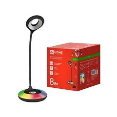 Лампа настольная светодиодная 6500К 8 Вт IN HOME ССО (4690612037608) - фото 7