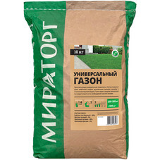 Семена газонной травы Универсальный газон Мираторг 10 кг