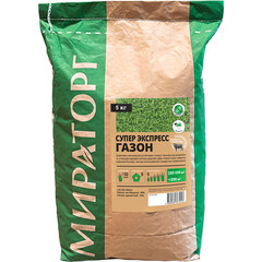 Изображение товара Семена газонной травы Супер Экспресс Мираторг 5 кг