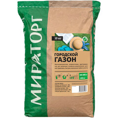Изображение товара Семена газонной травы Городской газон Мираторг 10 кг