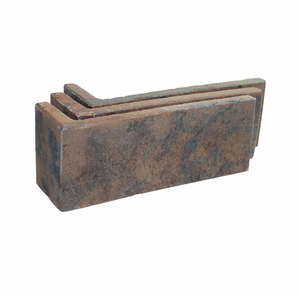 Изображение товара Клинкерная плитка для фасада Terramatic Moon Brown DK 185х60х71 мм коричневая