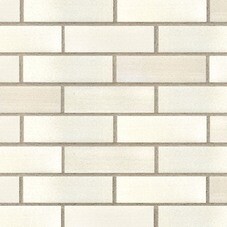 Клинкерная плитка для фасада Terramatic Plato White AC (18 шт.= 0,31 кв.м) слоновая кость 240х71х14 мм