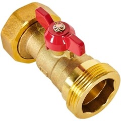 Насосная группа Rommer 1 ВР(г) х 1 1/2 НР(ш) с прямым контуром без насоса (RDG-1001-002501) - фото 3