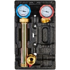 Изображение товара Насосная группа Rommer 1 ВР(г) х 1 1/2 НР(ш) с прямым контуром без насоса (RDG-1001-002501)