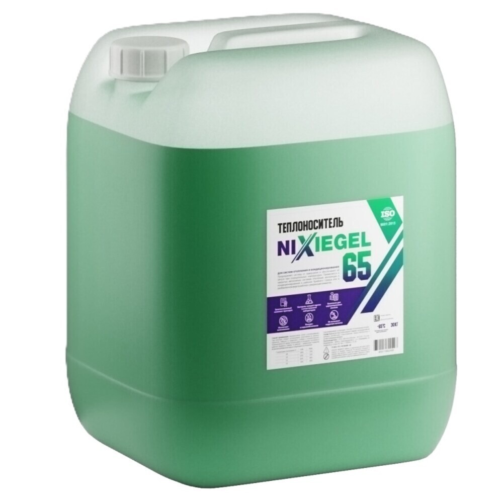 

Теплоноситель Nixiegel DIXIS -65 °С 30 кг на основе этиленгликоля