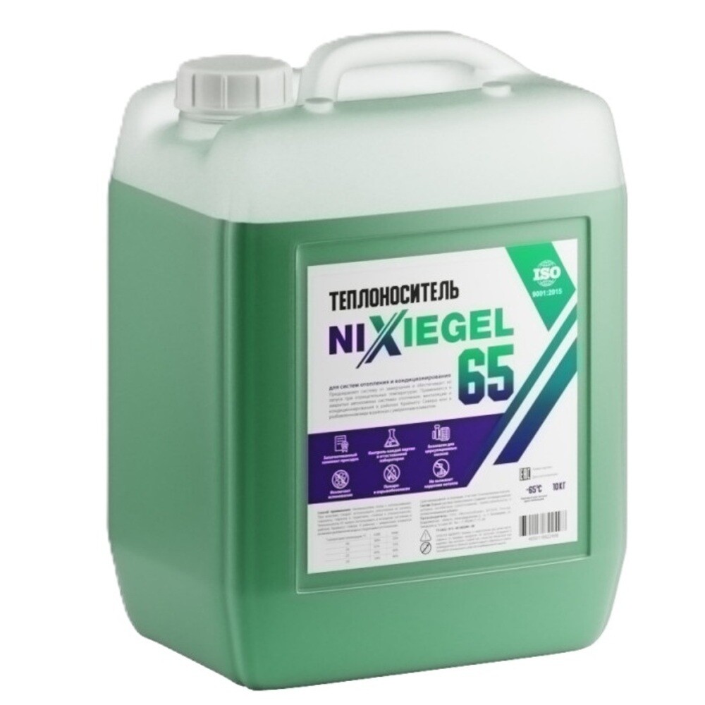 Изображение товара Теплоноситель Nixiegel DIXIS -65 °С 10 кг на основе этиленгликоля